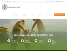 Tablet Screenshot of connectyourcare.com