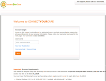 Tablet Screenshot of claimspluscr.connectyourcare.com